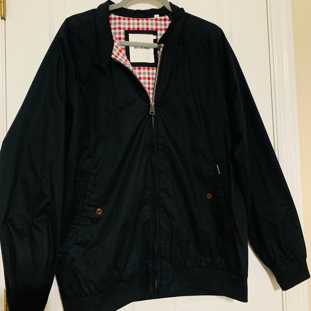 Ben Sherman Harrington Jacket- Black XL